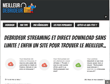 Tablet Screenshot of meilleur-debrideur.com